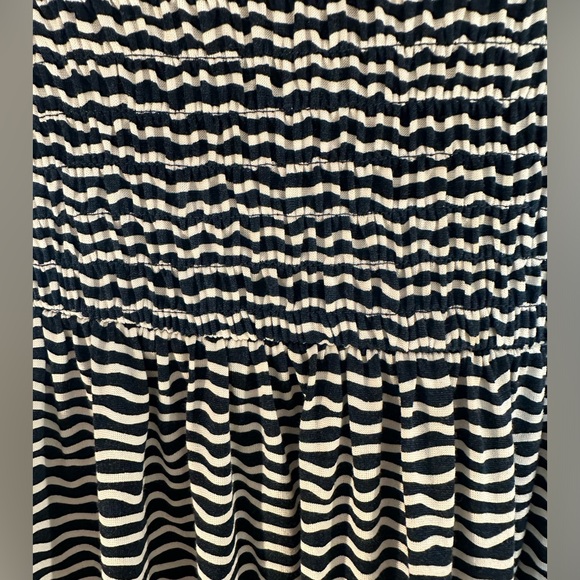 Tory Burch silk/cotton blend strapless maxi dress beach coverup - Picture 2 of 4